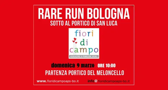 9 marzo 2025 Rare Run Bologna - Fiori di campo APS 